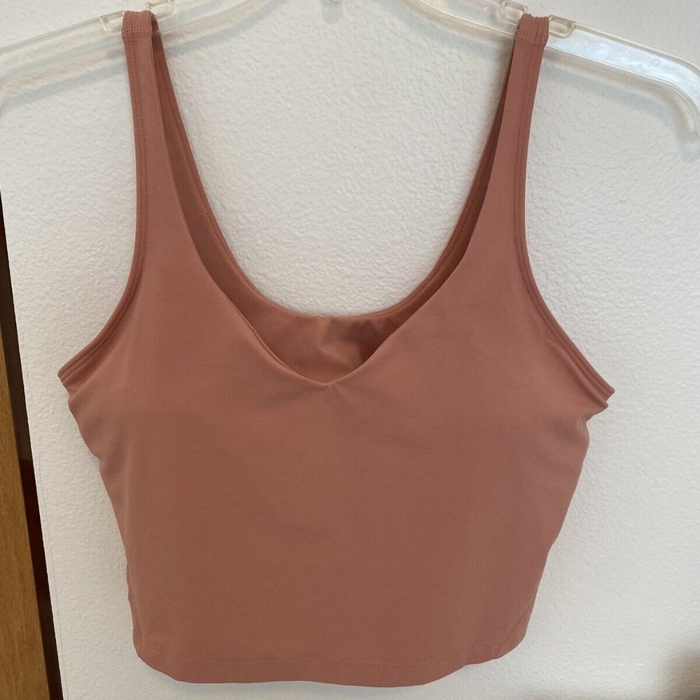 Lululemon Align Tank Top - Size 12 - Pink Savannah